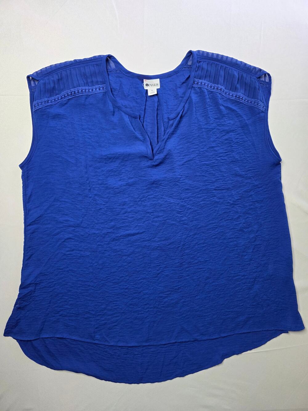 Stylus sleeveless blouse size XL